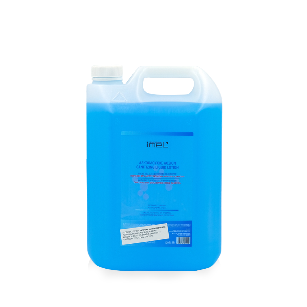 Alcohol Lotion 80% Liquid 4lt